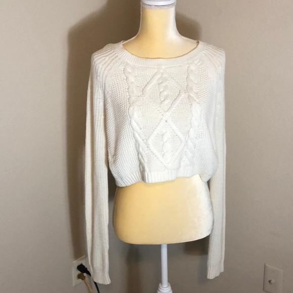 Express cropped sweater Clearance
